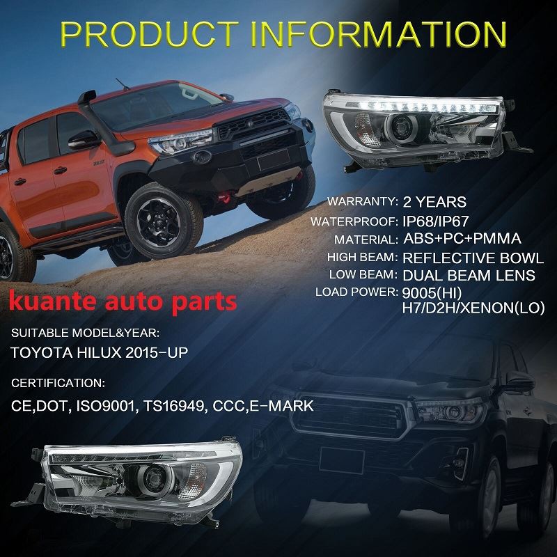 factory price front car headlight
