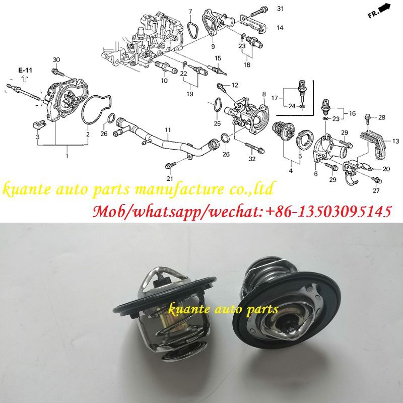 car thermostat for Honda