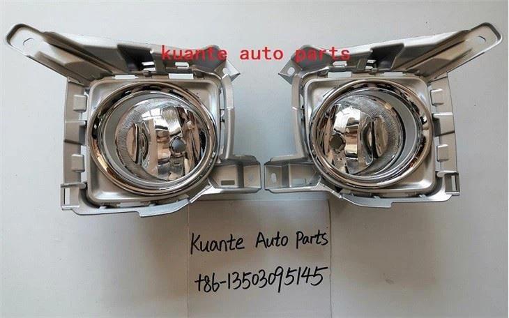 Chrome fog light for landcruiser