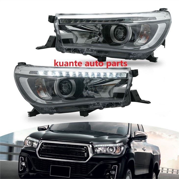 Customized devan dirije machin lanp pou Toyota Hilux 2016 ~ 2019