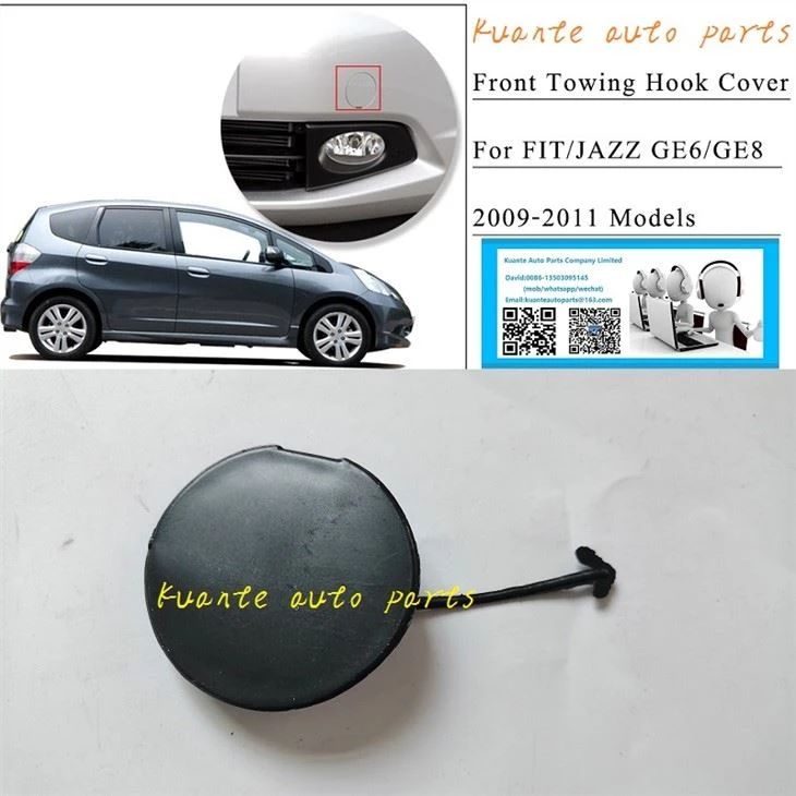 Devan Bumper Towing Hook Kouvri pou Honda Anfòm