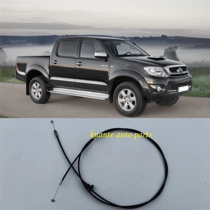 Front Engine Hood Lock Control Cable For Toyota Hilux Vigo 53630-0k010
