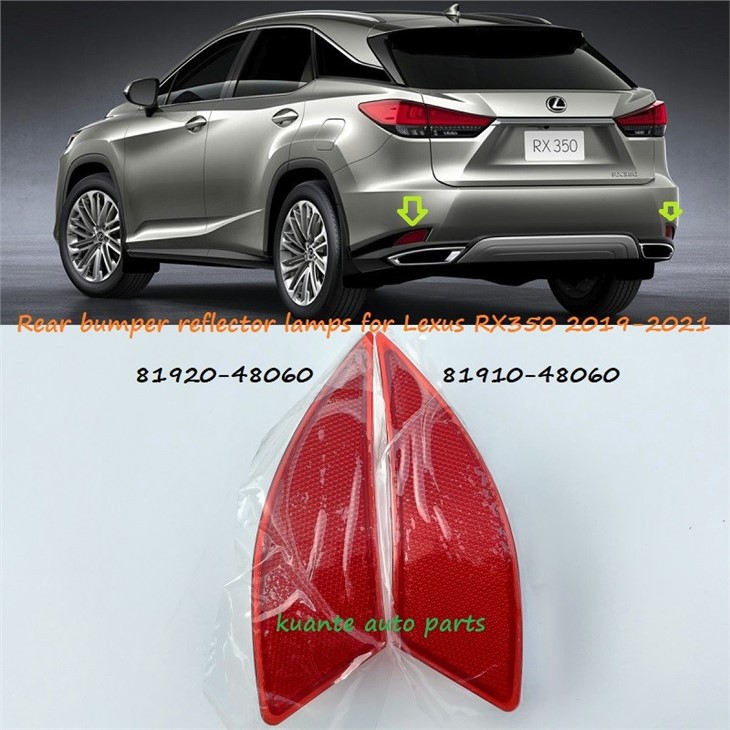 rear bumper reflectors for Lexus RX350 2019